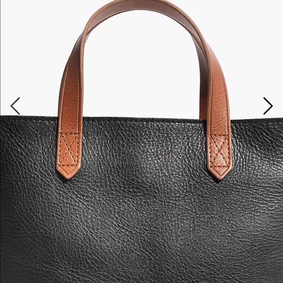 Madewell Zip-Top Transport Crossbody True Black Brown - Picture 2 of 9